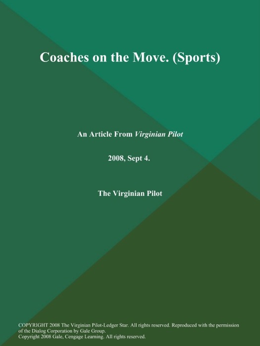 Coaches on the Move (Sports)