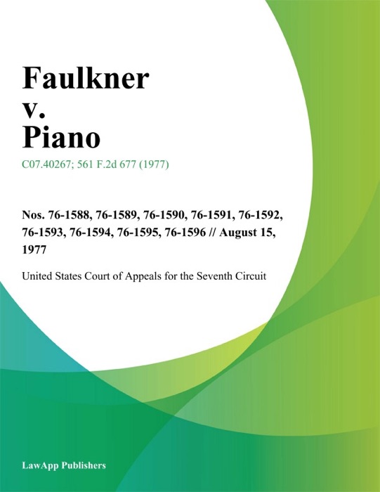 Faulkner V. Piano