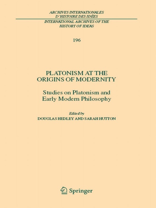 Platonism at the Origins of Modernity