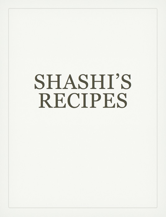 Shashi’s Recipes