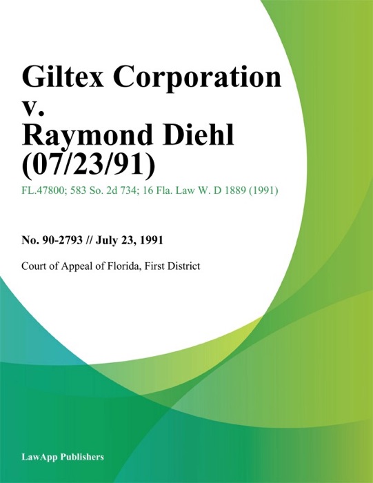 Giltex Corporation v. Raymond Diehl