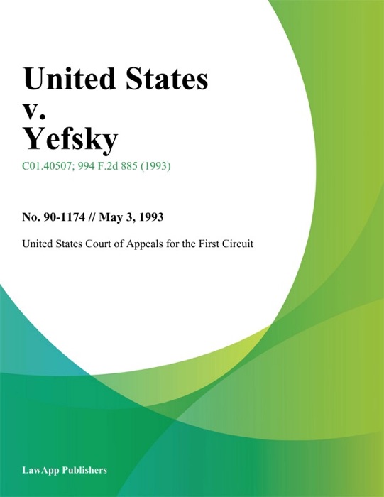 United States v. Yefsky