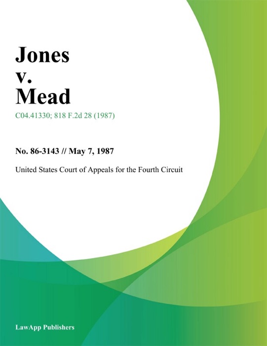 Jones v. Mead
