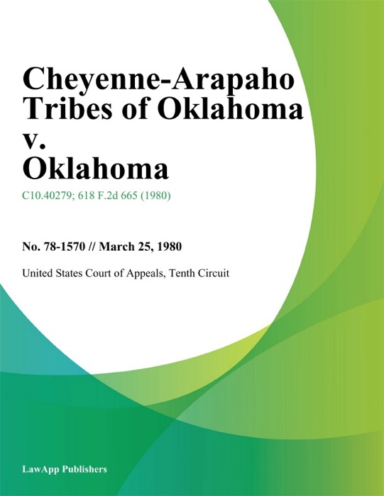 Cheyenne-Arapaho Tribes of Oklahoma v. Oklahoma