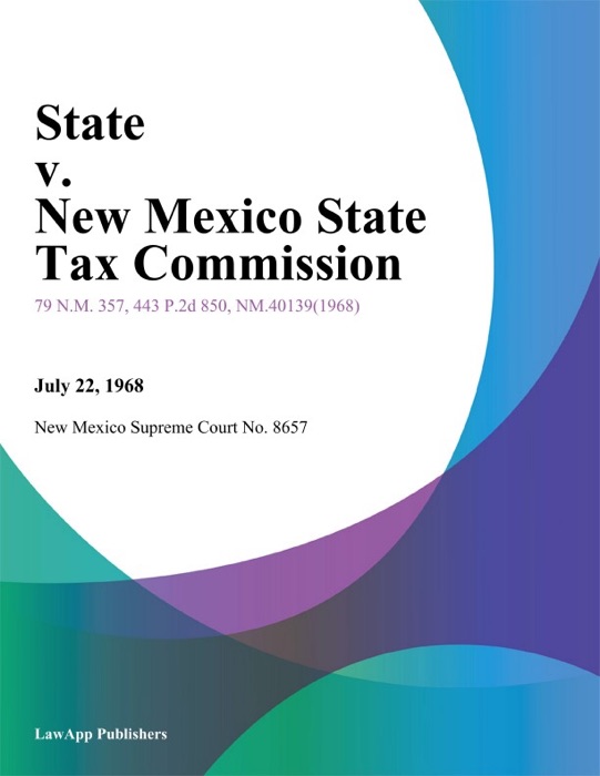 State V. New Mexico State Tax Commission