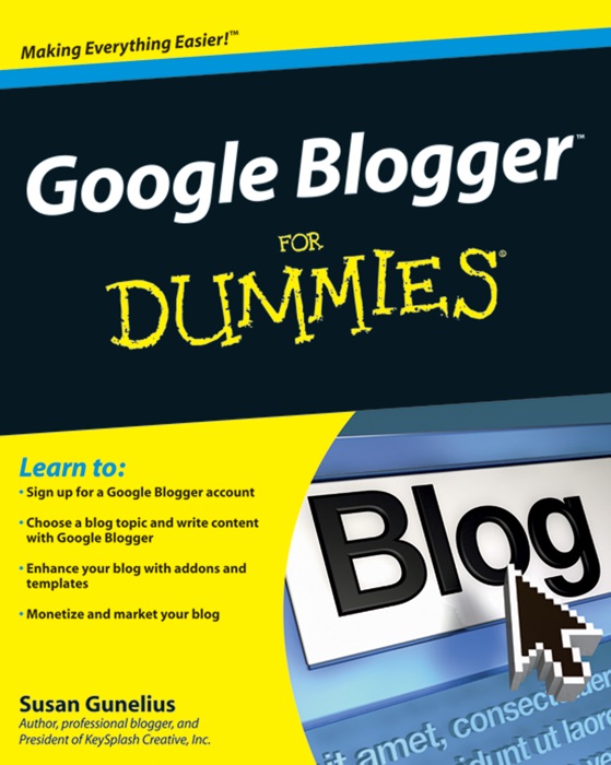 Google Blogger For Dummies