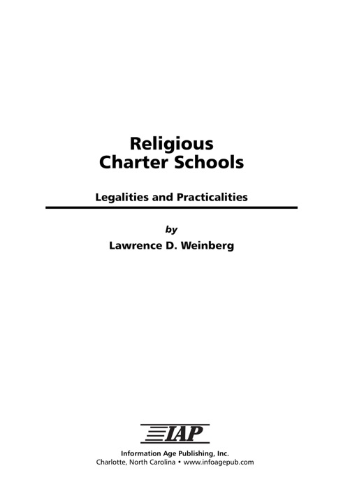 Religious Charter Schools