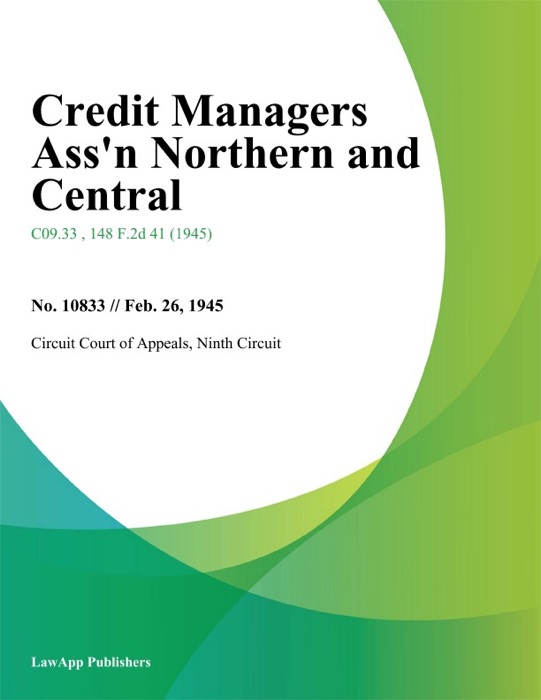 Credit Managers Ass'n Northern and Central