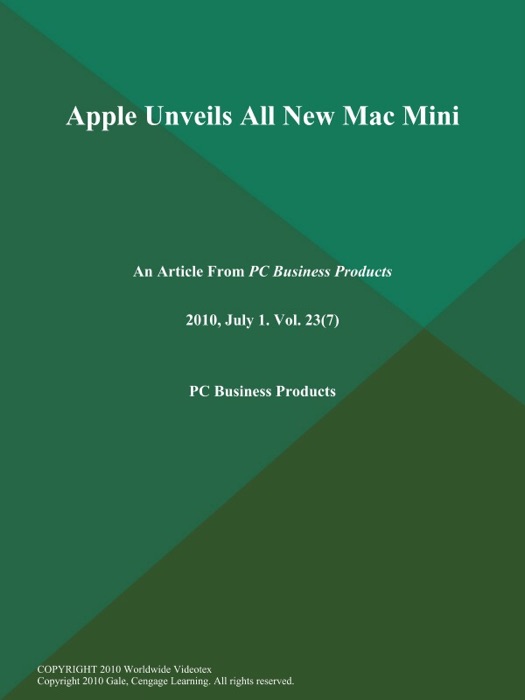 Apple Unveils All New Mac Mini