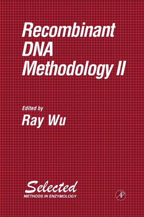 Recombinant DNA Methodology II