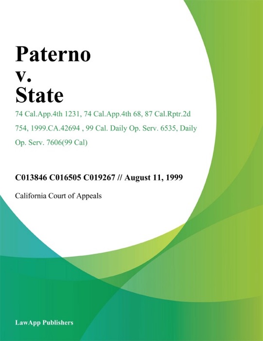 Paterno V. State