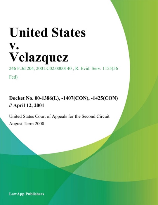 United States v. Velazquez