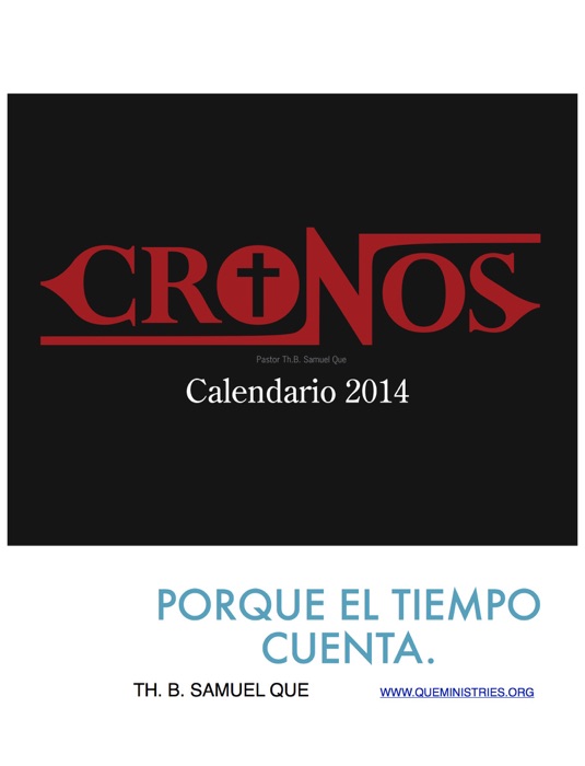 Calendario Cronos 2014