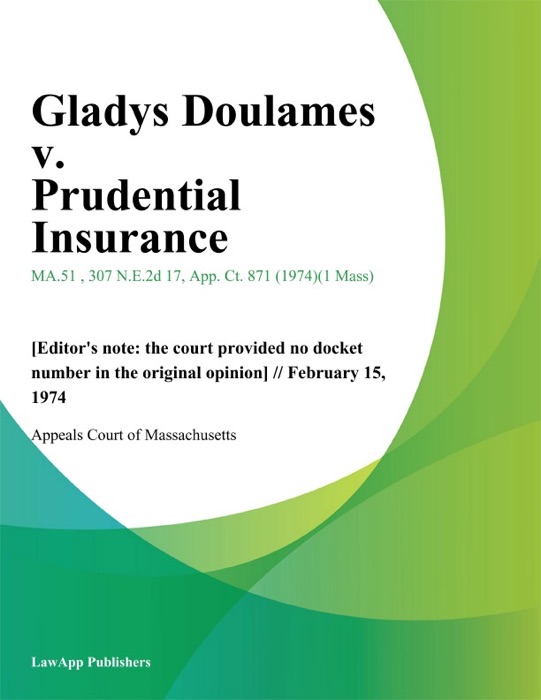 Gladys Doulames v. Prudential Insurance