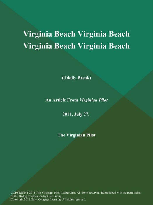 Virginia Beach Virginia Beach Virginia Beach Virginia Beach (Tdaily Break)