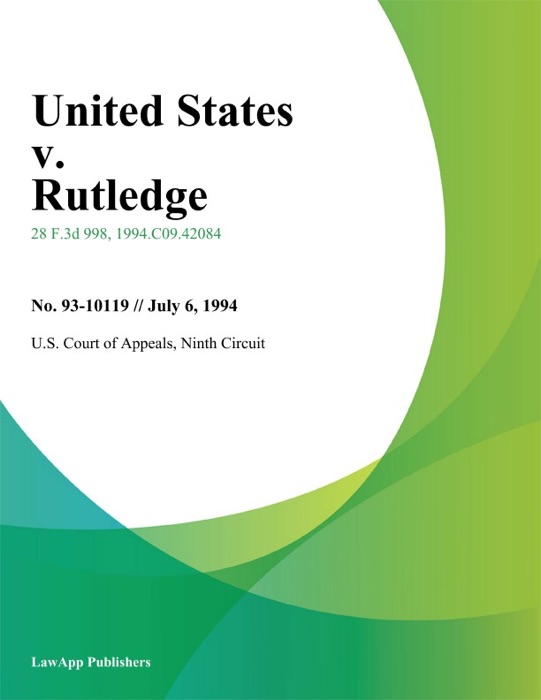 United States V. Rutledge