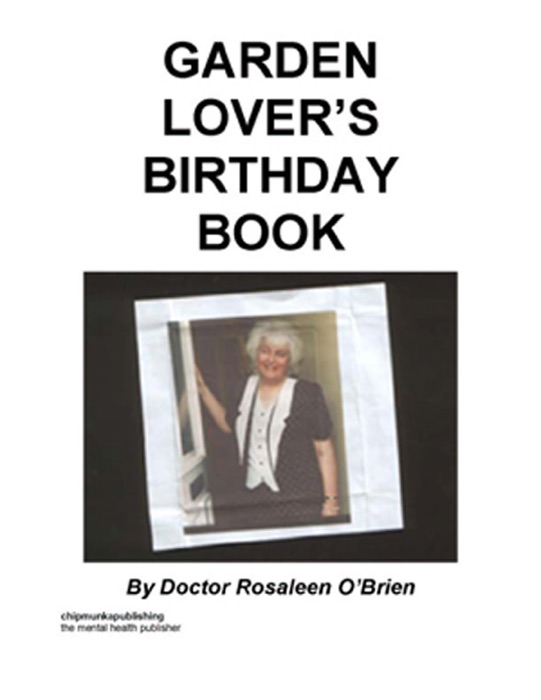 Garden Lover's Birthday Book