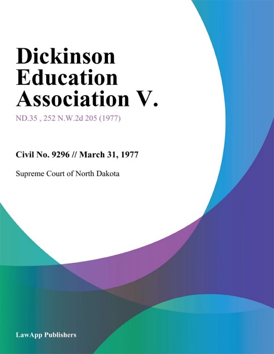 Dickinson Education Association V.