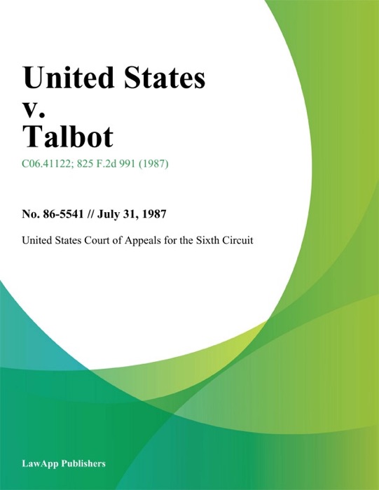 United States V. Talbot