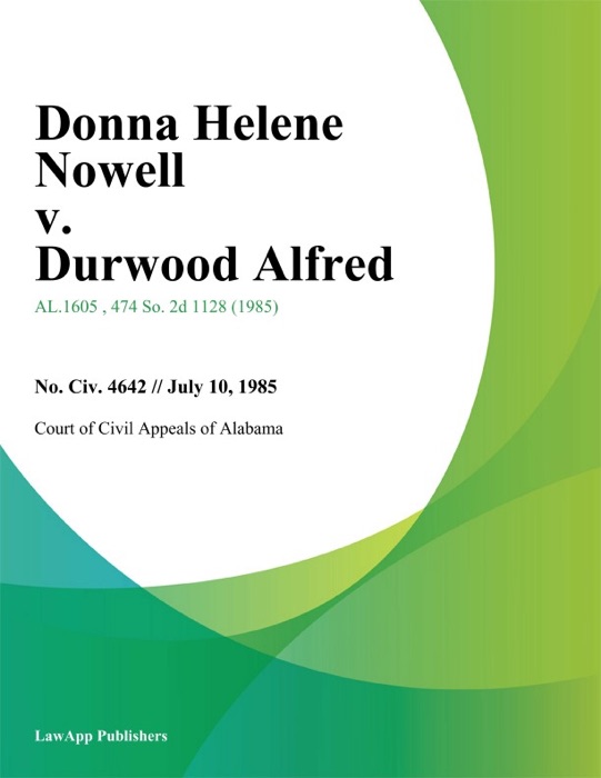 Donna Helene Nowell v. Durwood Alfred