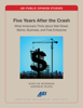 Five Years After the Crash: What Americans Think about Wall Street, Banks, Business, and Free Enterprise - Karlyn Bowman & Andrew Rugg