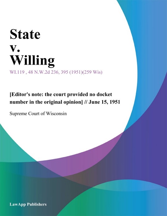 State v. Willing