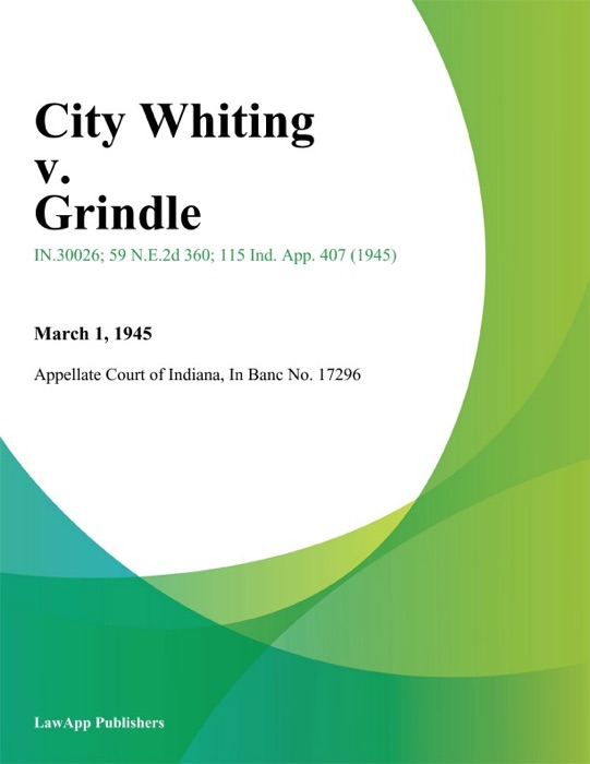 City Whiting v. Grindle