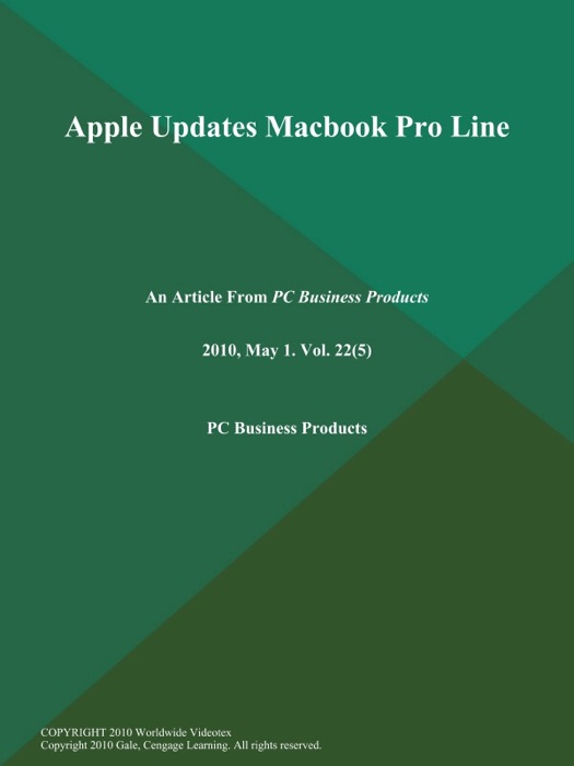 Apple Updates Macbook Pro Line