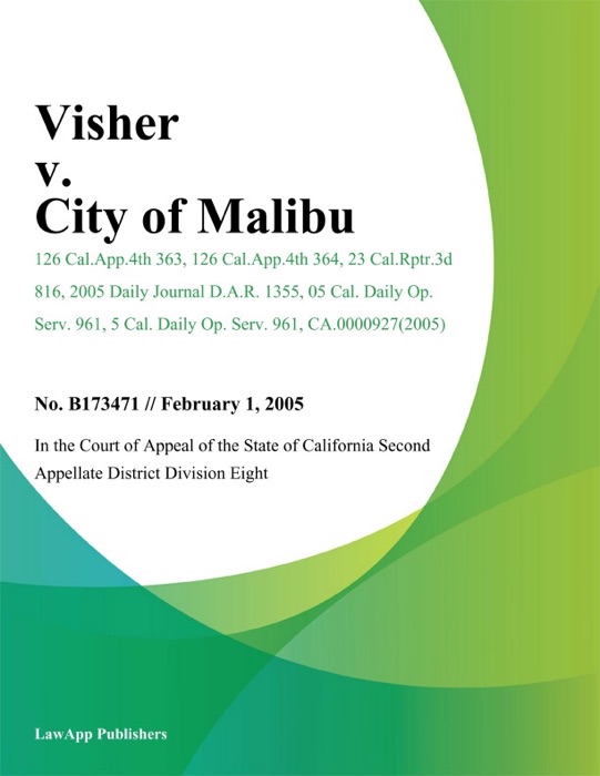 Visher v. City of Malibu