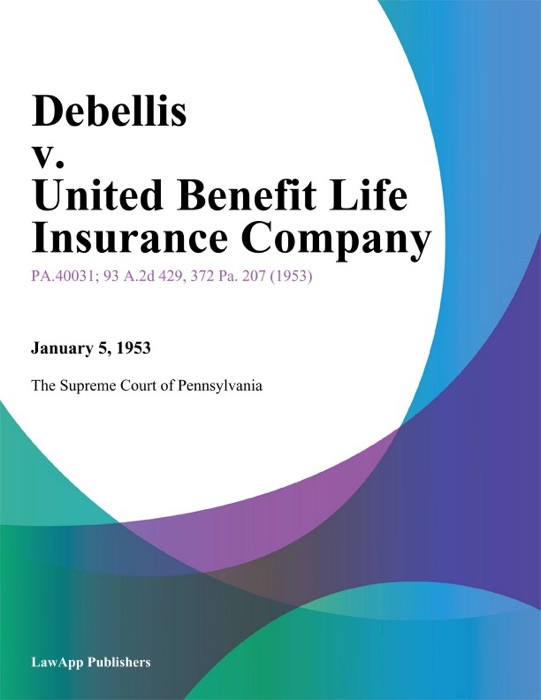 Debellis v. United Benefit Life Insurance Company