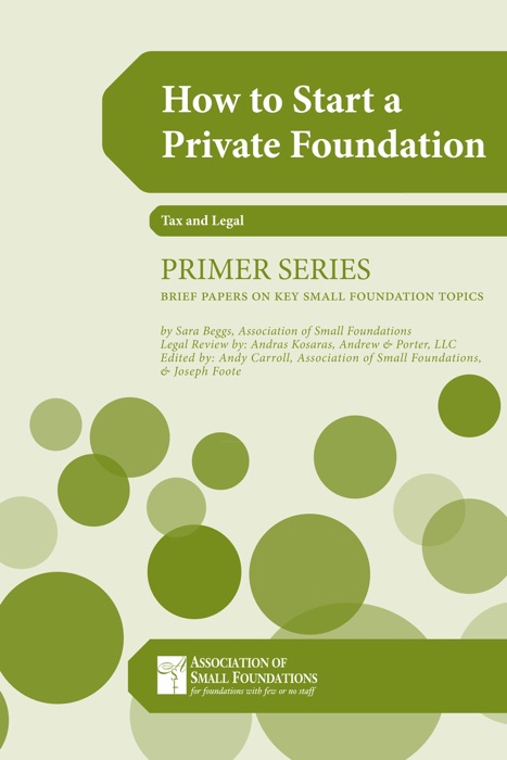 How to Start a Private Foundation