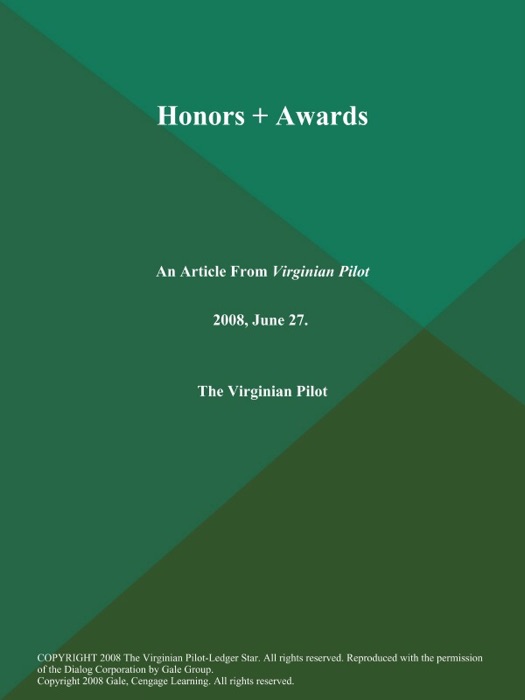 Honors + Awards