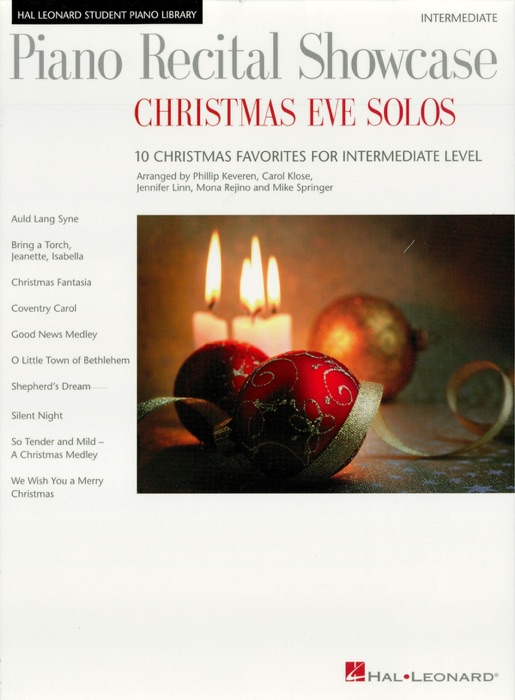 Piano Recital Showcase: Christmas Eve Solos (Songbook)