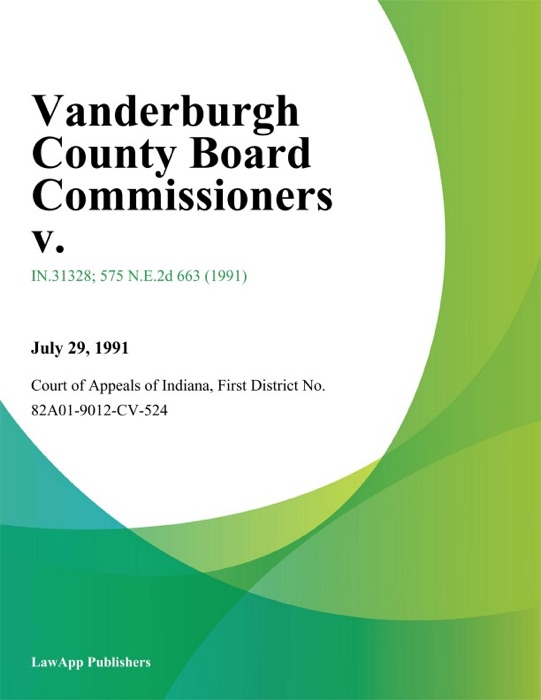 Vanderburgh County Board Commissioners V.