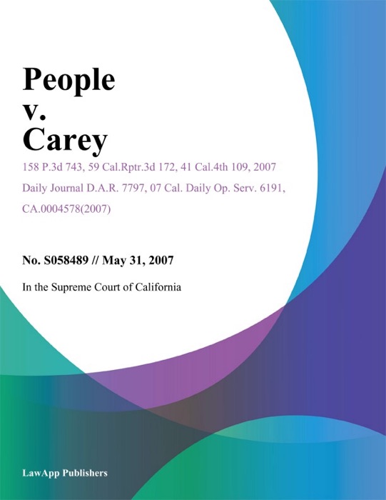 People v. Carey