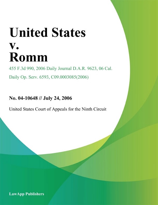 United States v. Romm