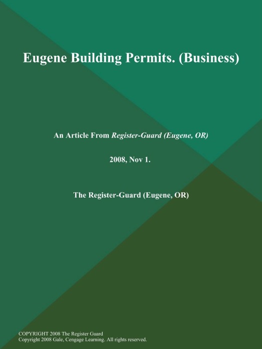 Eugene Building Permits (Business)