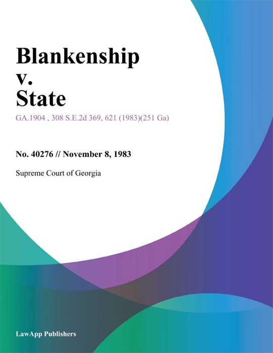 Blankenship v. State