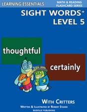 Sight Words Plus Level 5: Flash Cards with Critters for Grade 3 & Up