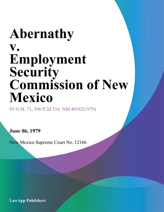 Abernathy v. Employment Security Commission of New Mexico