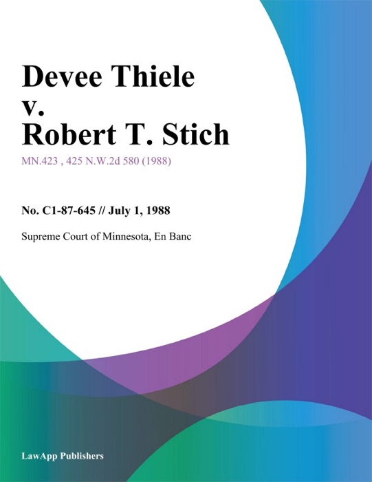 Devee Thiele v. Robert T. Stich