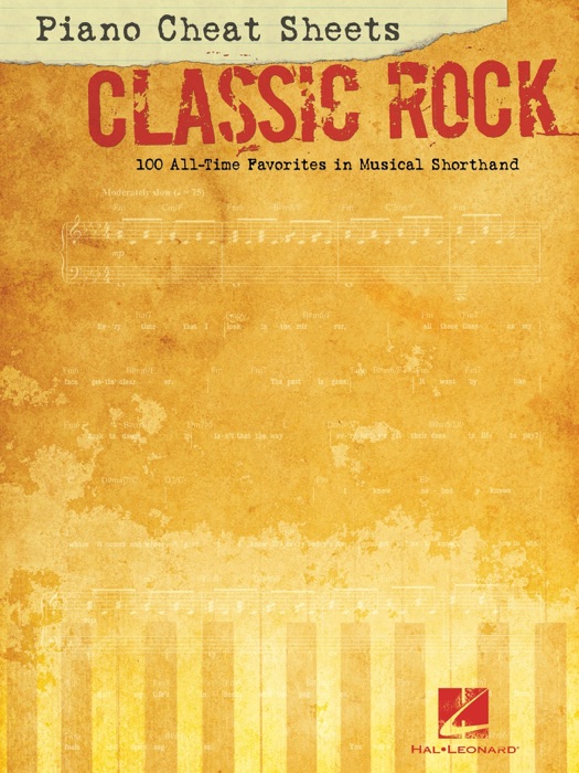 Piano Cheat Sheets: Classic Rock (Songbook)