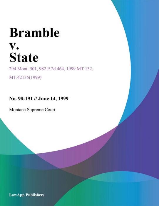 Bramble V. State