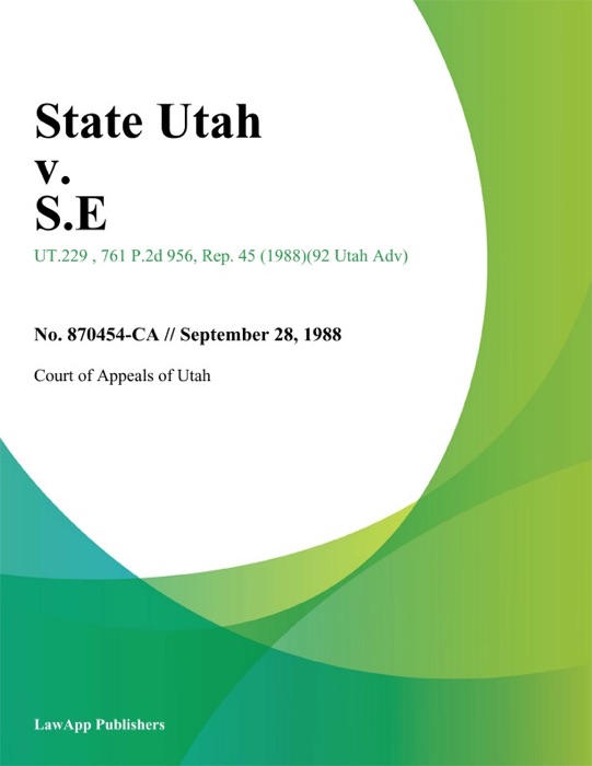 State Utah v. S.E.