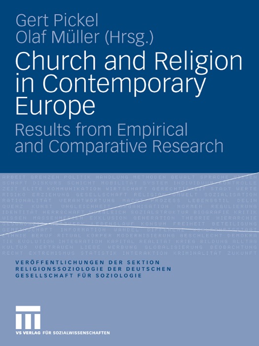 Church and Religion in Contemporary Europe