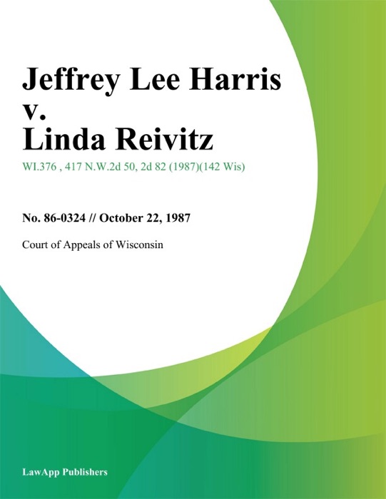 Jeffrey Lee Harris v. Linda Reivitz