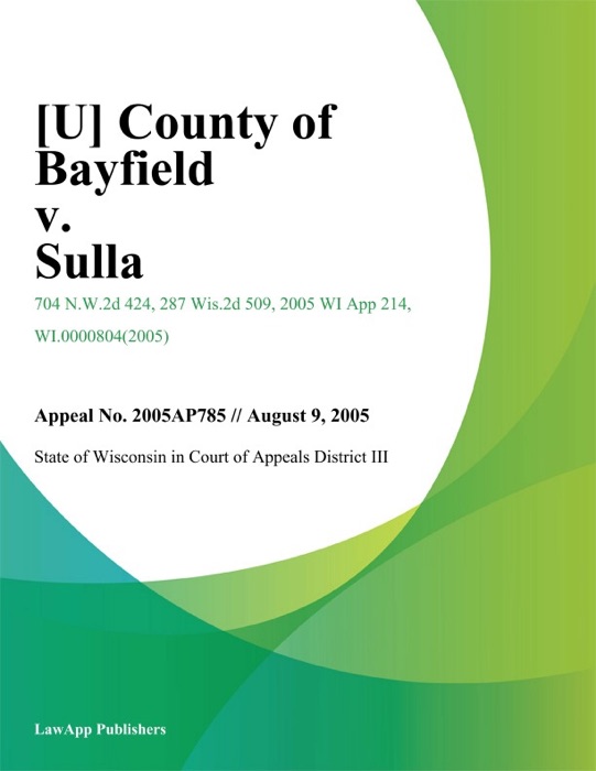 County of Bayfield v. Sulla