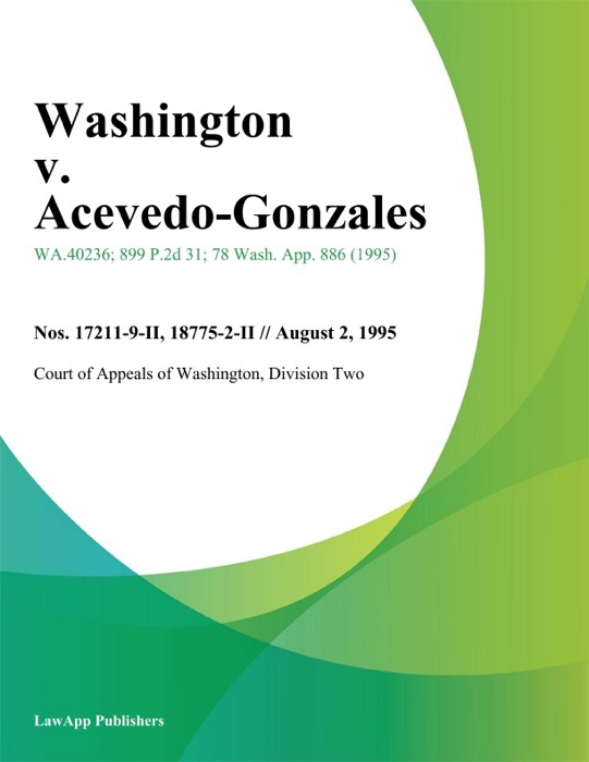 Washington v. Acevedo-Gonzales