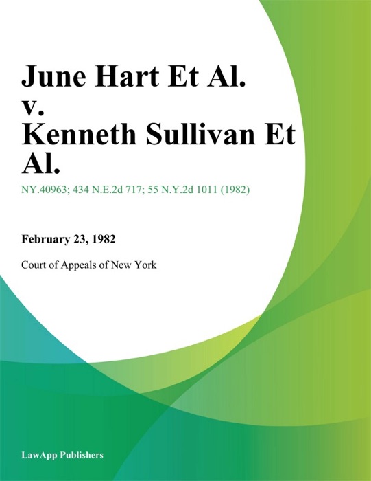 June Hart Et Al. v. Kenneth Sullivan Et Al.