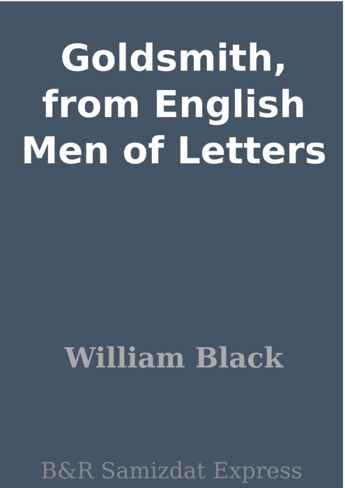 Goldsmith, from English Men of Letters